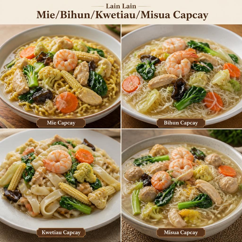Mie Bihun Kwetiau Misua Capcay dari kategori lain-lain Gopek House